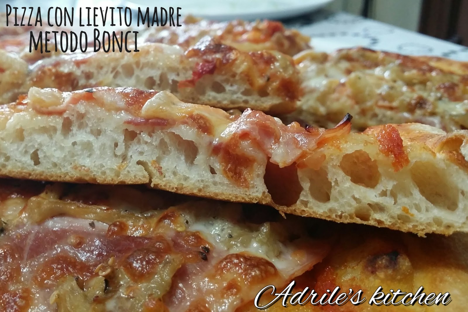 Pizza Con Lievito Madre Con Metodo Bonci