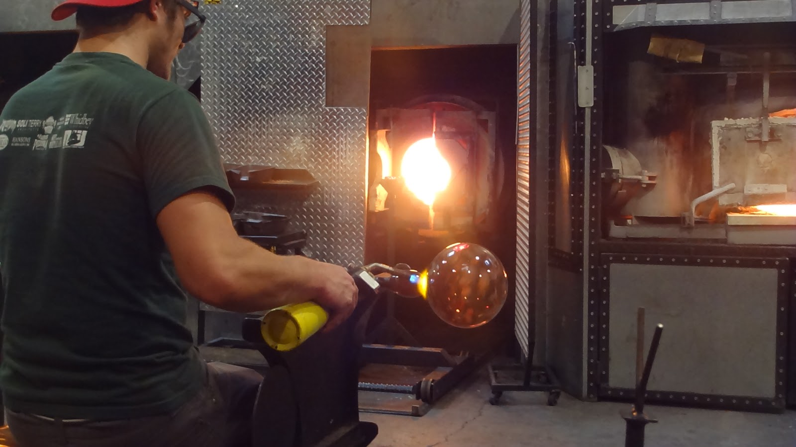 The Lamoreaux Family Blog Seattle Glass Blowing Studio October 2012