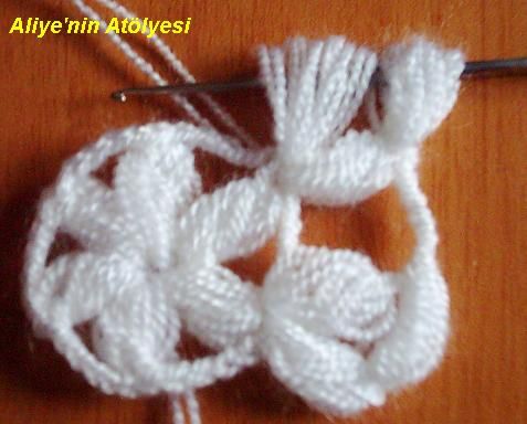 ZONA DE MANUALIDADES: Punto Garbanzo Circular a Crochet