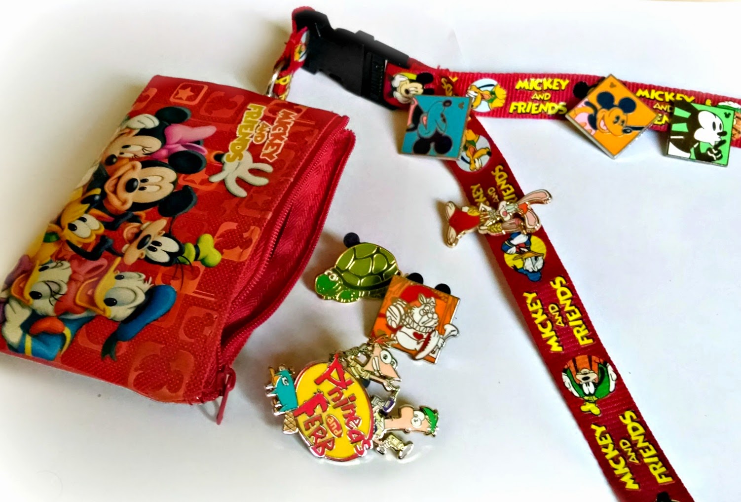 New Disney Pin Trading Bags and Lanyards Available at Disneyland
