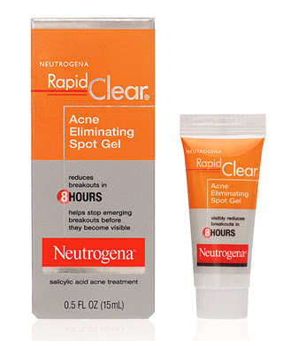 Neutrogena, Neutrogena Rapid Clear Acne Eliminating Gel, Neutrogena acne treatment, Neutrogena spot treatment, salicylic acid, spot treatment, acne, acne treatment