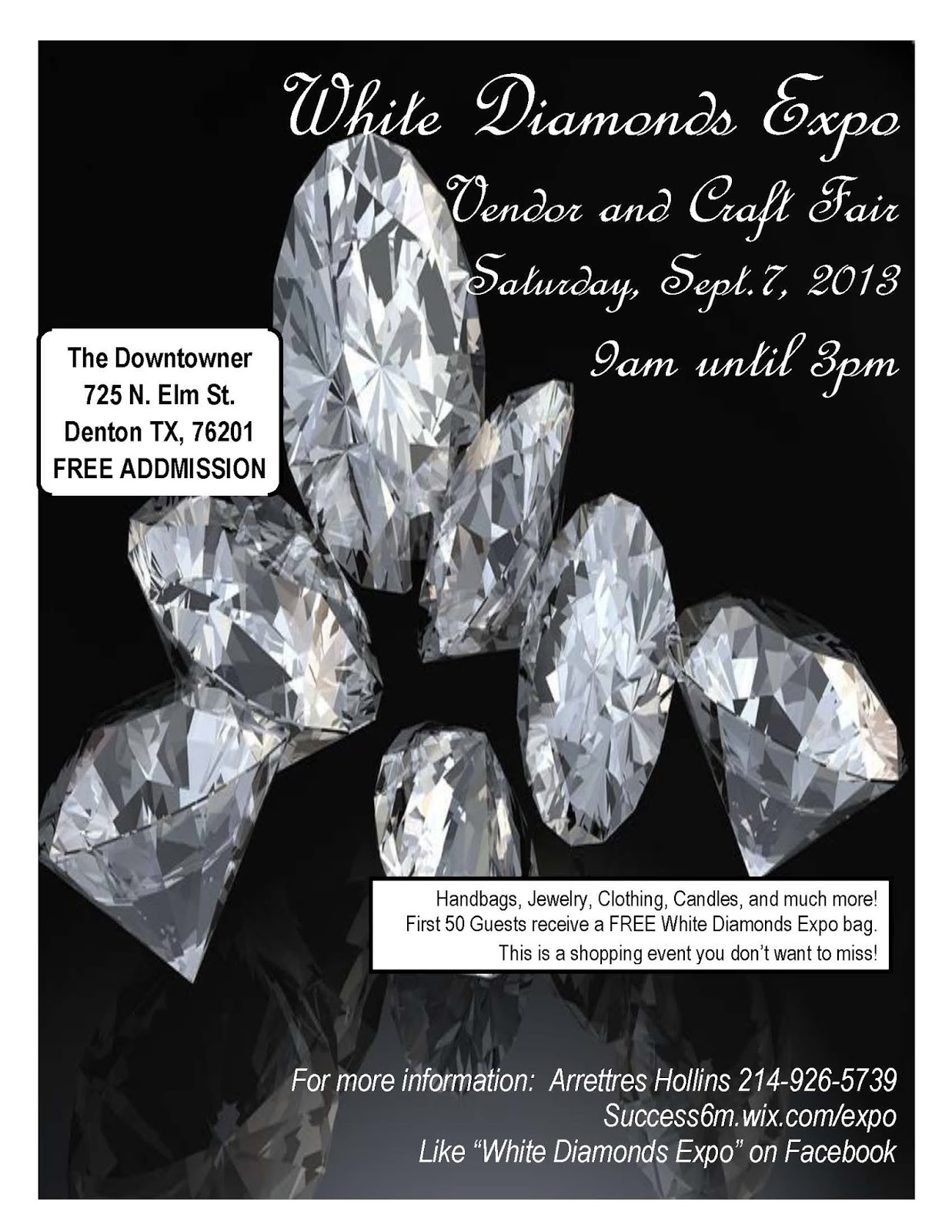 DFWCraftShows White Diamonds Expo