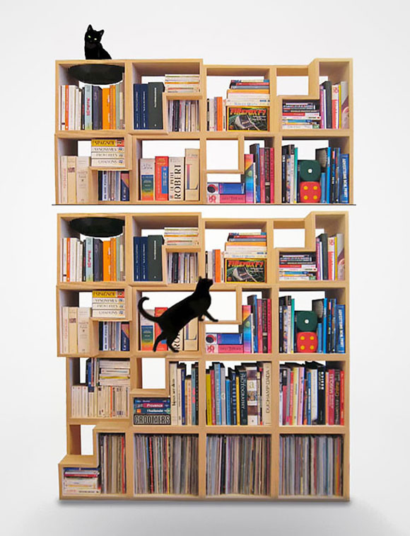creative bookshelf design