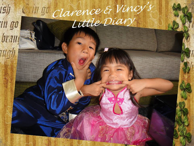 Clarence & Vincy's little diary