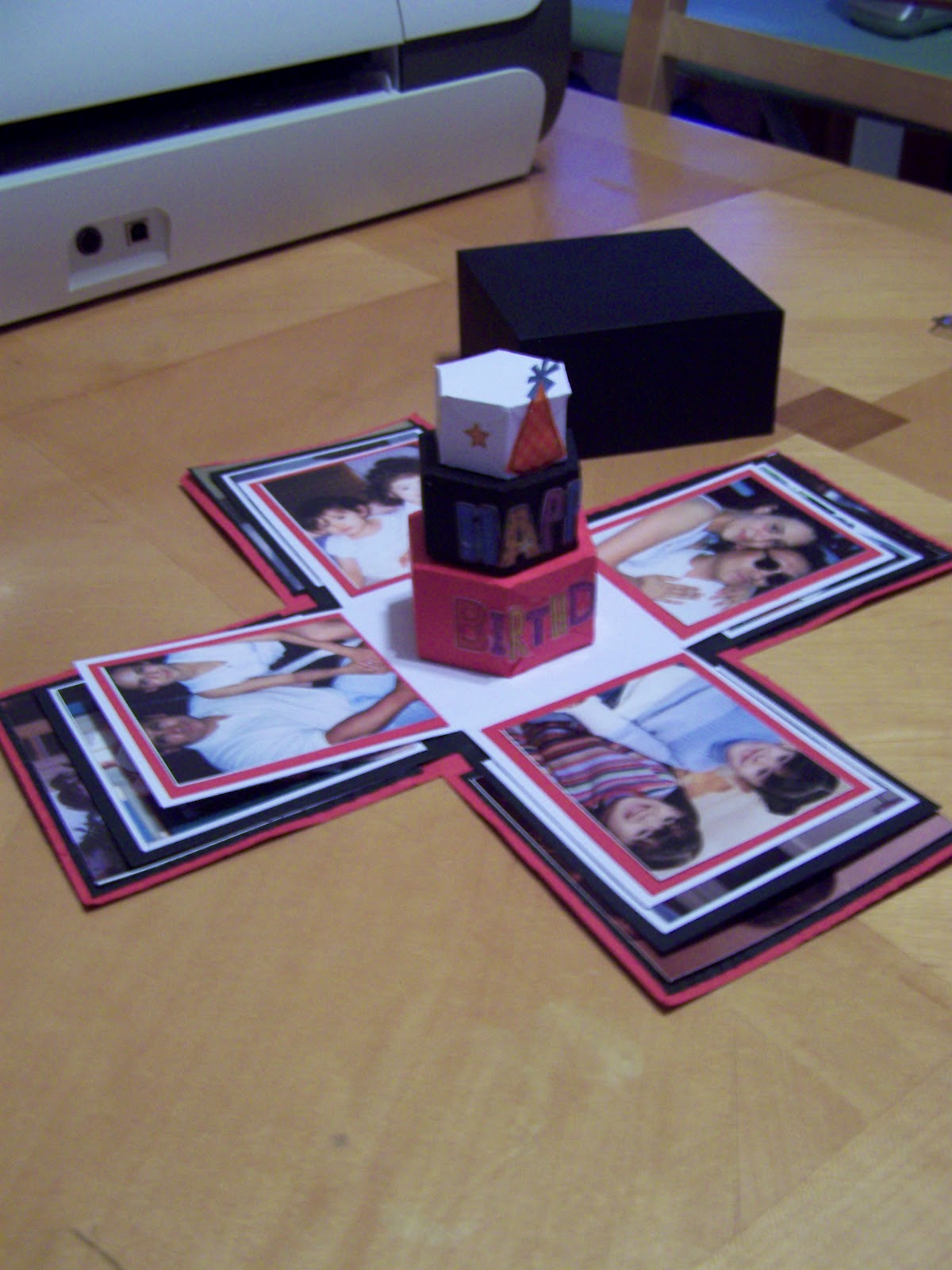 Bizzie Bs Creations Happy Birthday Explosion Box