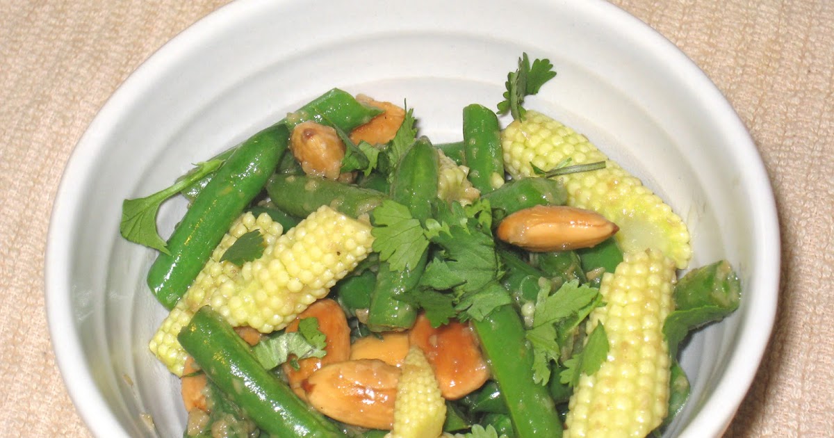 Cooking without a Net Green Bean and Baby Corn Stir Fry