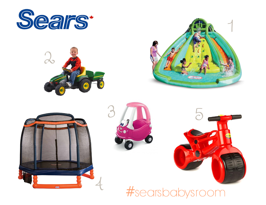 SwankMama Outdoor Summertime Play + Our Top 5 Outdoor Toys from Sears