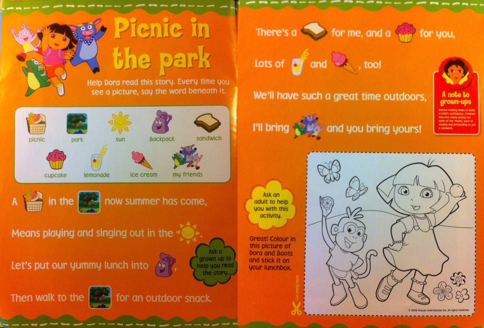 Daydreams and Reality: Dora the Explorer Magazine Portfolio