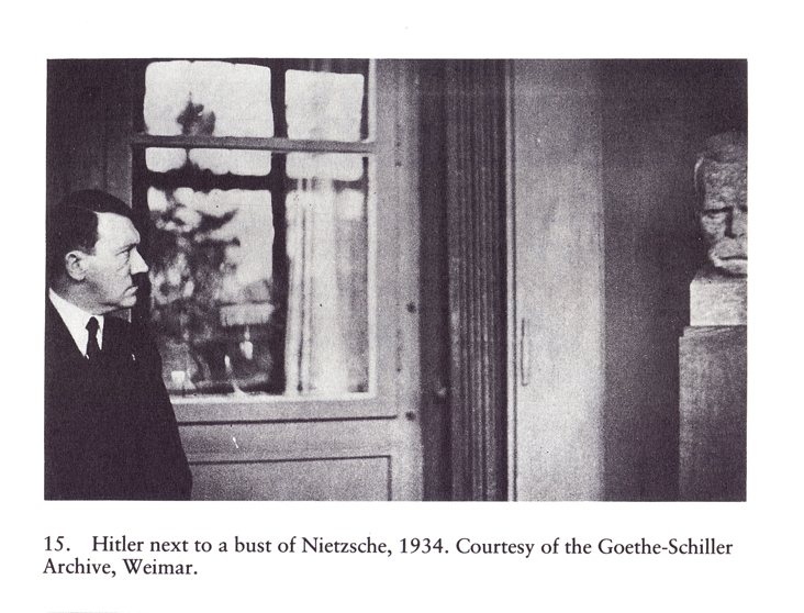 friedrich nietzsches influence on hitler essay Nietzsche and nazism - thomas bauer - essay friedrich nietzsche we do not know if hitler ever read nietzsche but there is a similarity between his writings. friedrich nietzsches influence on hitler essay Nietzsche and nazism - thomas bauer - essay friedrich nietzsche we do not know if hitler ever read nietzsche but there is a similarity between his writings.