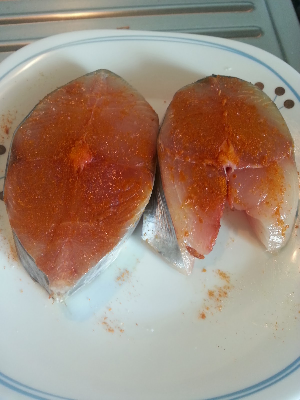 Curried Fish Panfried in Spice Infused Oil Delishar Singapore