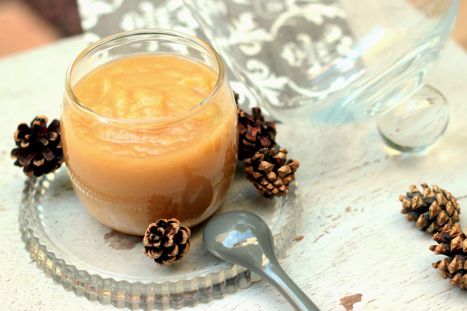 Compote de pommes à la crème de marron dès 6 mois CAMELIE