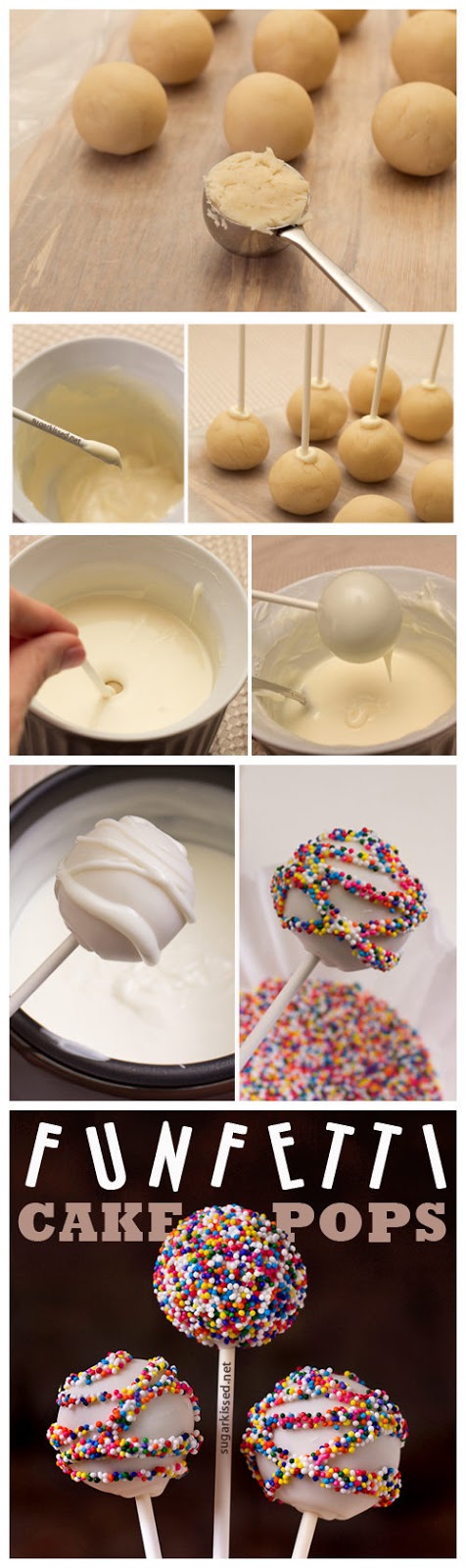 Funfetti Cake Pops Babycakes Funfetti Cake Pops Babycakes