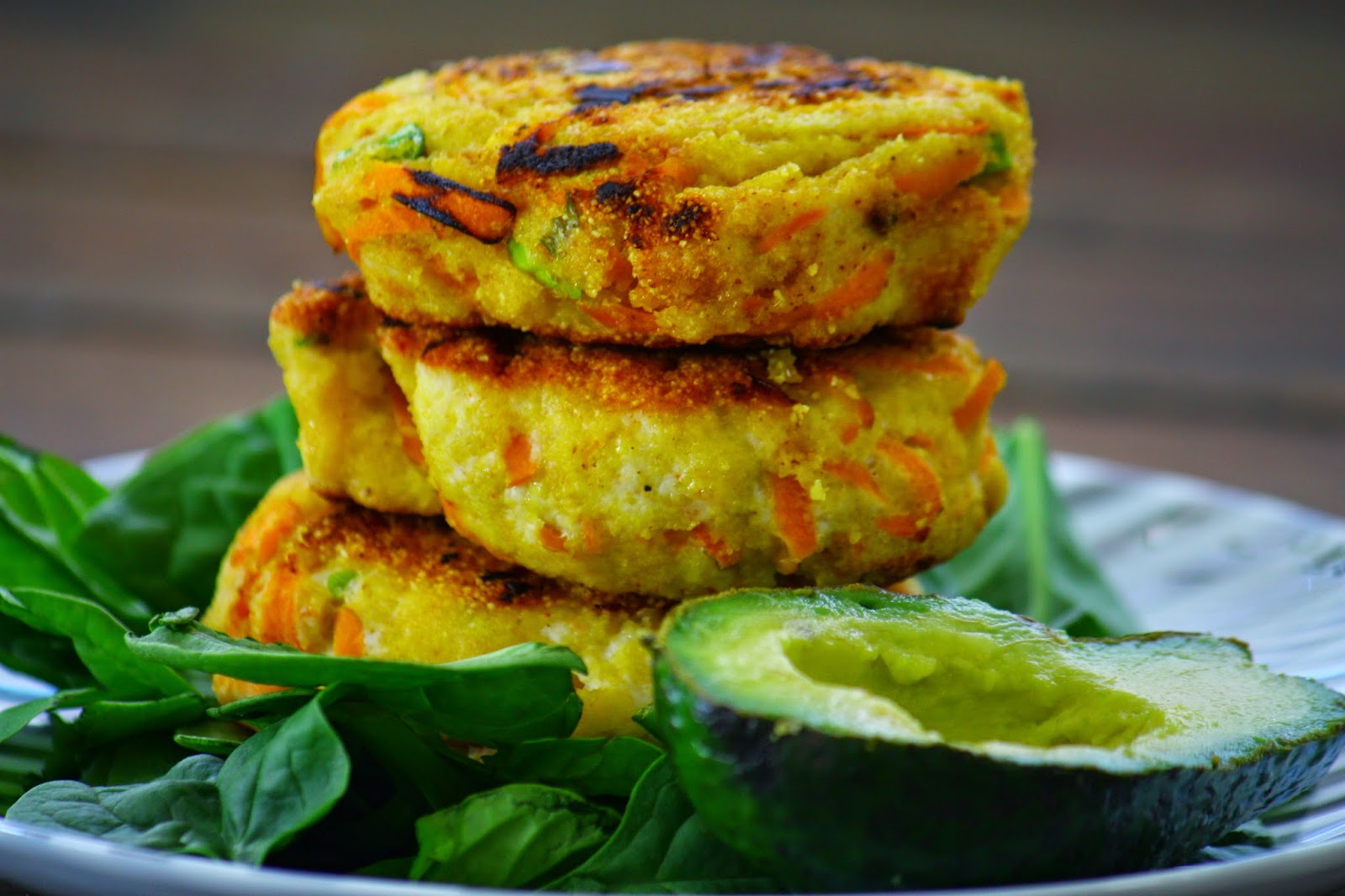 SOULFUL HEALTHY LIVING POLENTA CHICKEN PATTIES