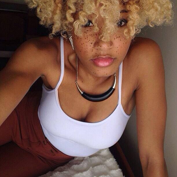 Freckles snapchat ebony model