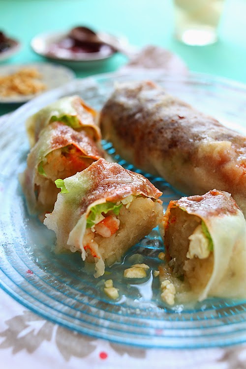 [Malaysian Recipes] Popiah (Fresh Spring Rolls) - All Asian Recipes For You