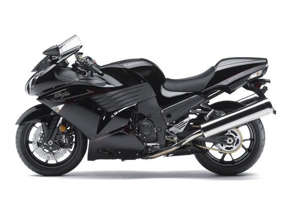 2011 kawasaki ninja zx-14 black color