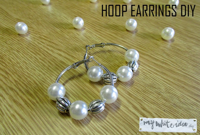HOOP EARRINGS DIY MY WHITE IDEA DIY
