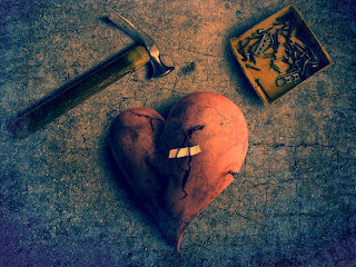 broken heart love image