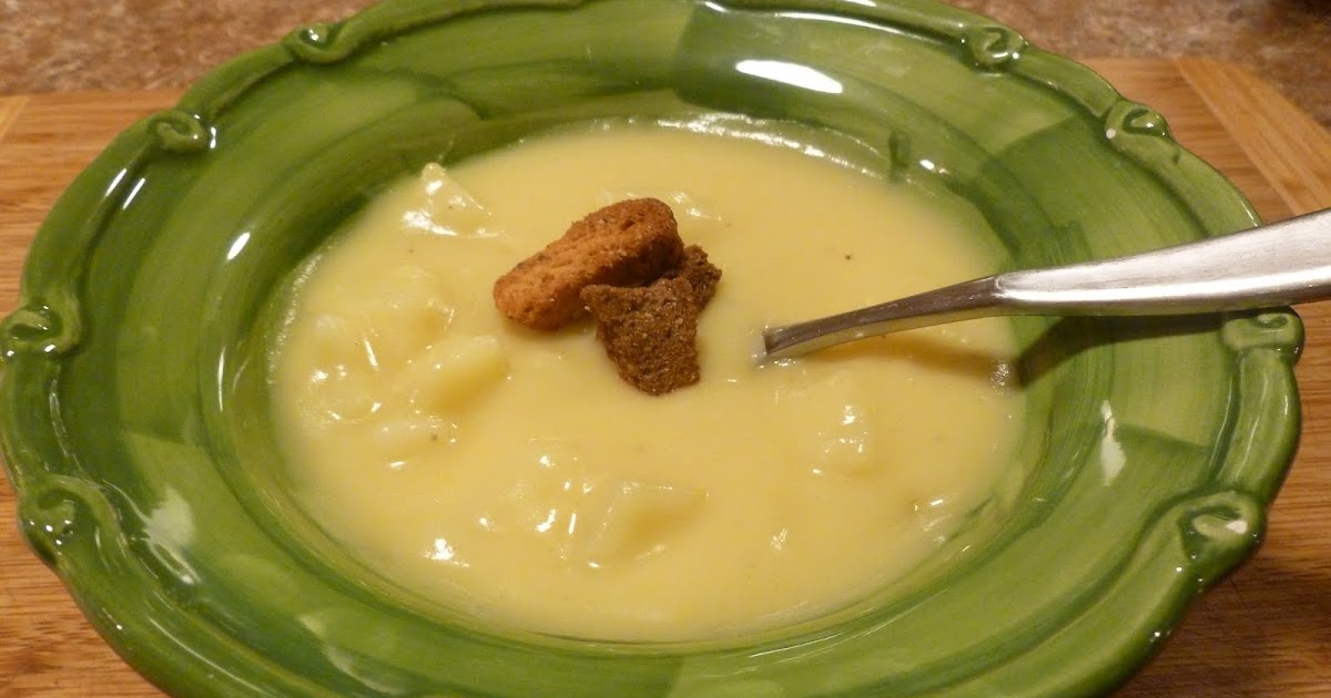 Mommy Plus Two No Cream Cream of Potato Soup