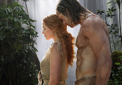 Alexander Skarsgard and Margot Robbie in The Legend of Tarzan
