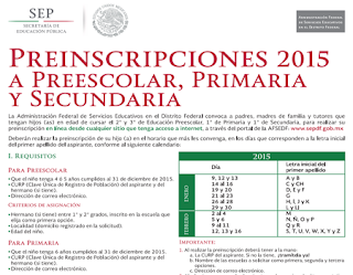 Inscripciones Para Preescolar 2016 En El Distrito Federal | sep calendario de inscripciones primaria secundaria Inscripciones Para Preescolar 2016 En El Distrito Federal | sep calendario de inscripciones primaria secundaria