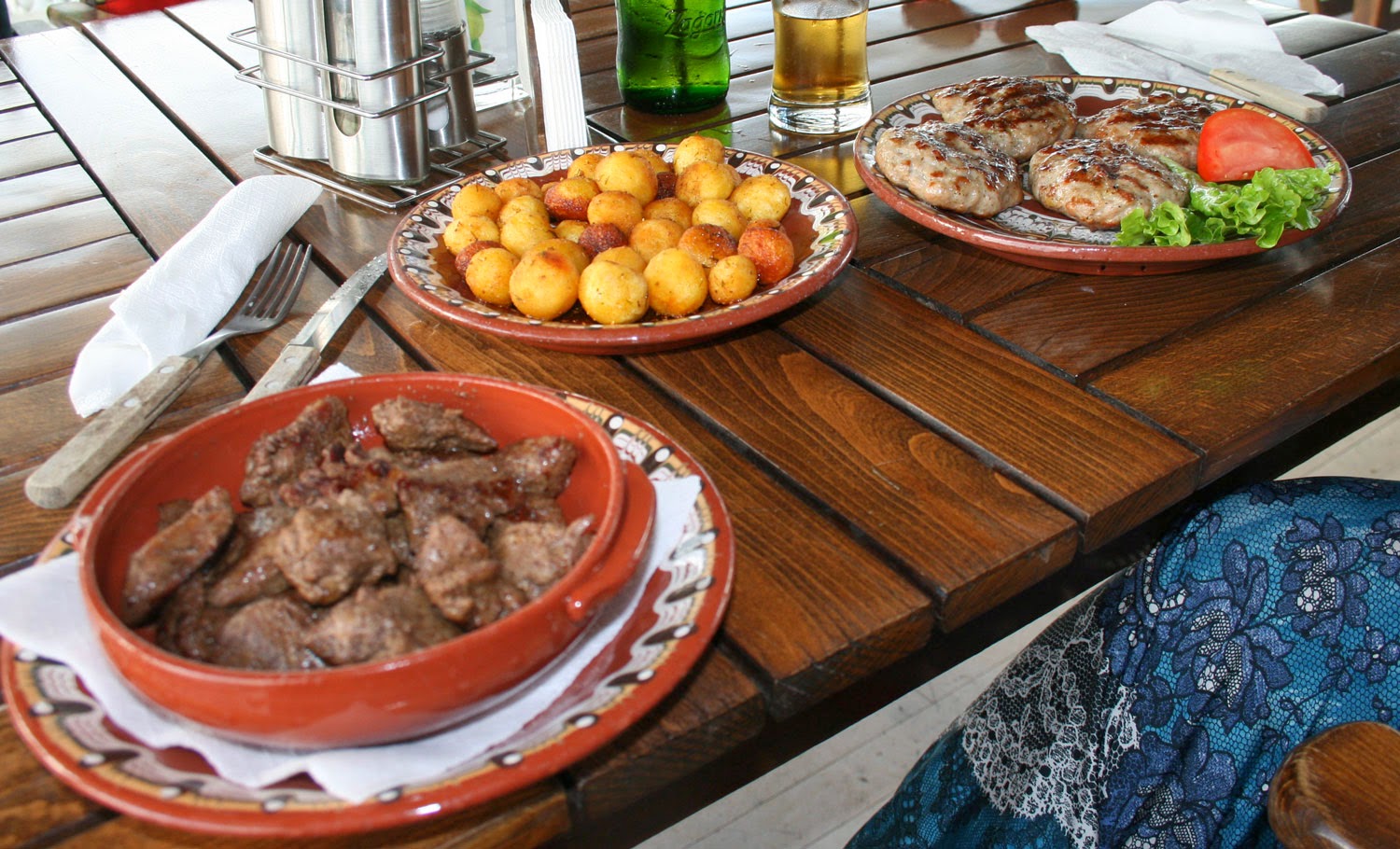 Some of our dinner Some of our dinner
