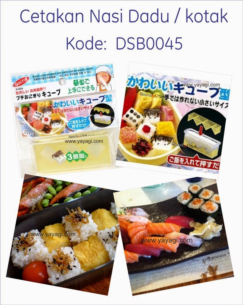 Harga Cetakan Nasi Bulat alat hias bento bekel bento rice mold dadu kotak Harga Cetakan Nasi Bulat alat hias bento bekel bento rice mold dadu kotak