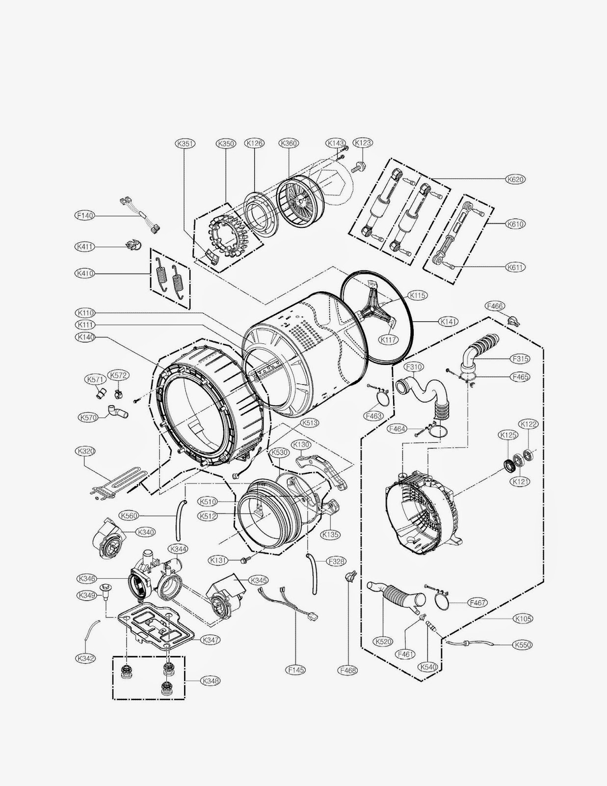 WM2487HRM SERVICE MANUAL