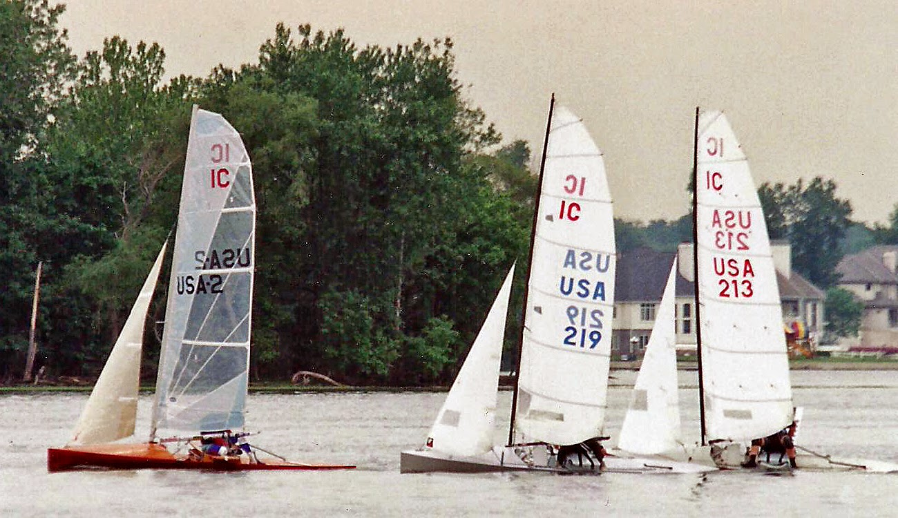 Earwigoagin Throwback Thursday International Canoe US 132 "Rosie Cheeks"