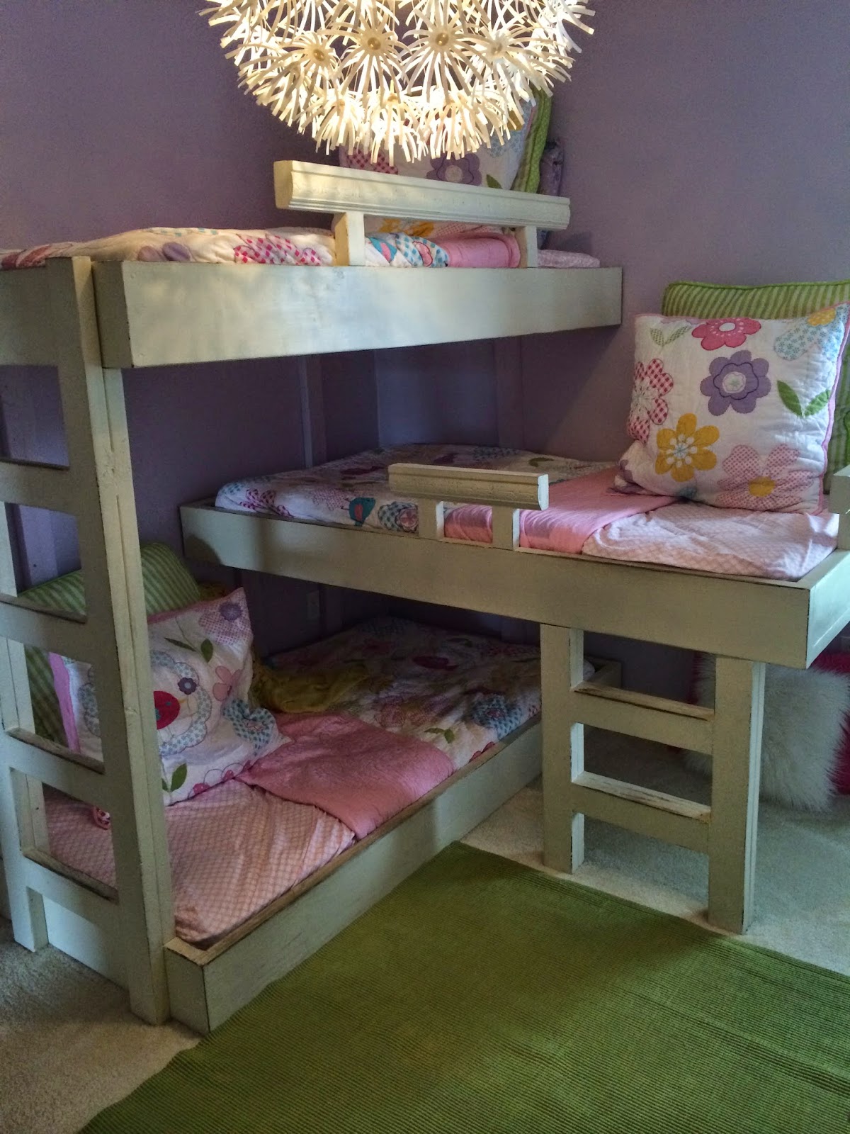 Howell Quintuplets Sleeping Arrangements Triple Bunks!