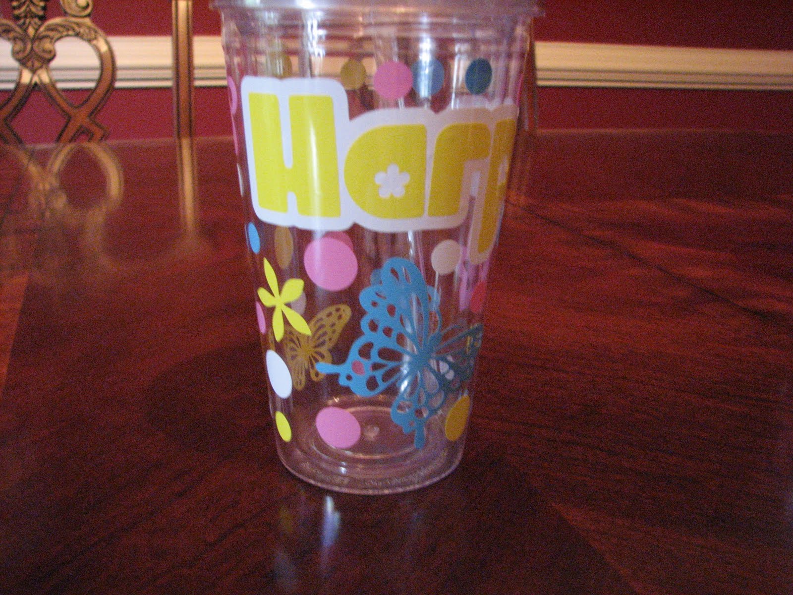 Sabriolet Designs Birthday Party Tumblers
