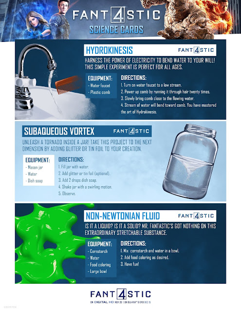 Fantastic 4 Science Cards Fantastic 4 Science Cards