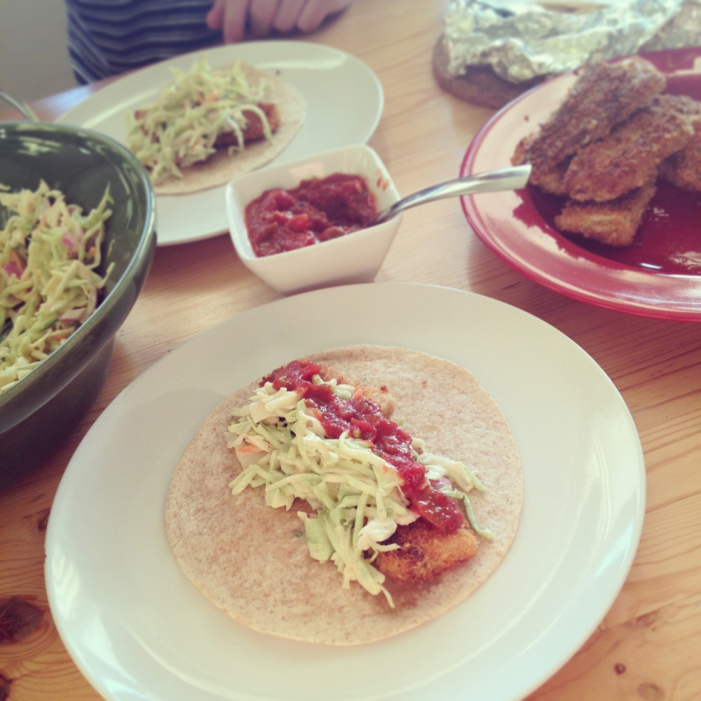 keep your guns at home homemade panko tilapia fish tacos