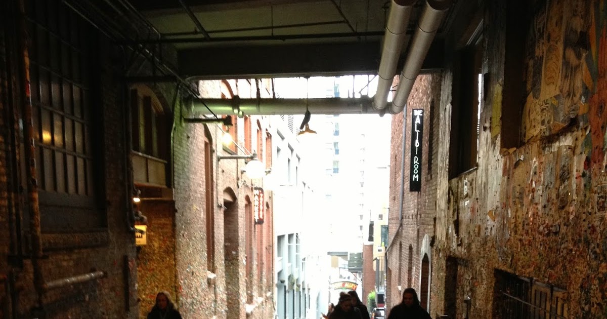 Words to describe a dark alley picture