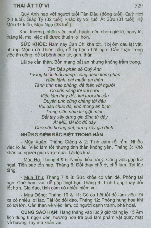 TỬ VI TUỔI TÂN DẬU 1981 NĂM 2015