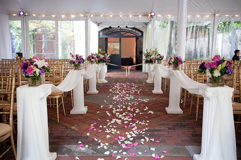Tent Wedding Ceremony