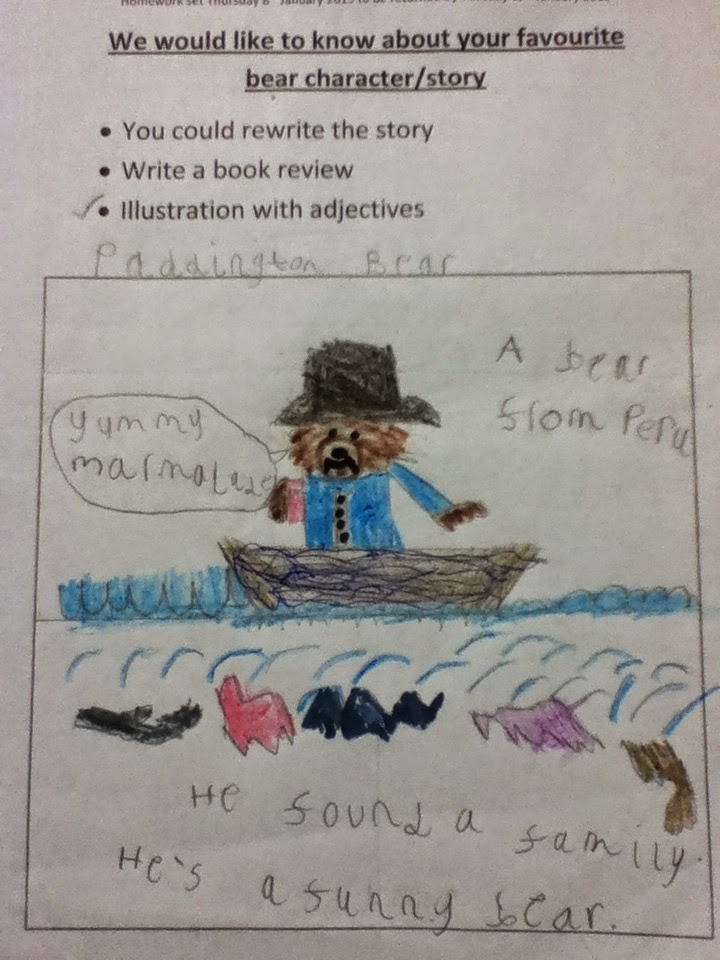 teddy bear story in english
