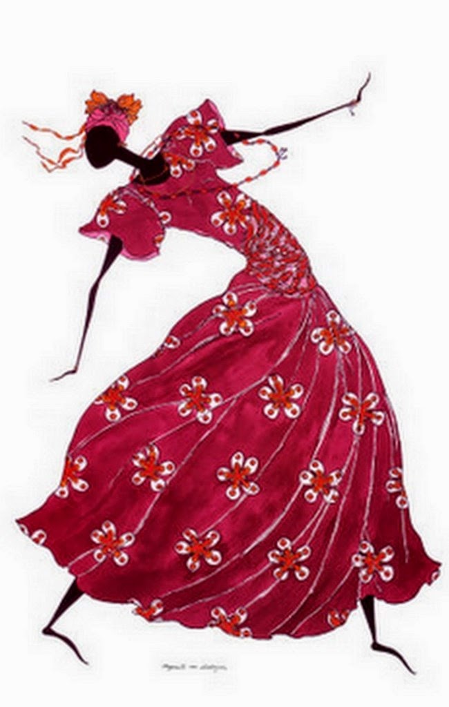 negras-africanas-pintadas-imagenes pinturas-modernas-de-mujeres-africanas