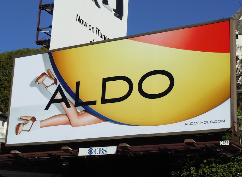 Aldo Shoes beach ball billboard Aldo Shoes beach ball billboard
