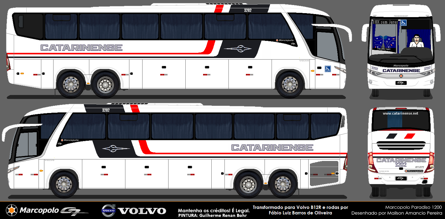 Desenhos De Onibus Brasileiro Auto Viacao Catarinense