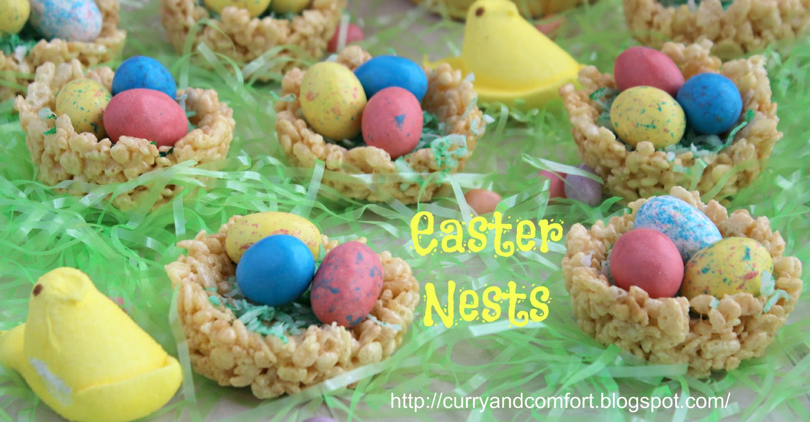 Kitchen Simmer: Easter Rice Krispies Bird's Nest with Whopper Robin Eggs