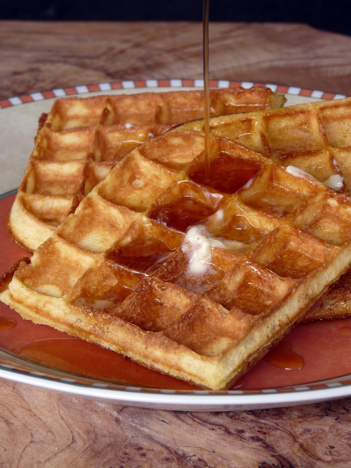 Thibeault's Table Cornbread Waffles