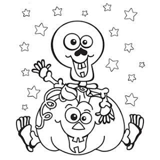 Dibujos para colorear de Halloween 