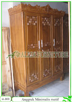 Lemari Pakaian Klender Anggrek Motif Lemari Pakaian Klender Anggrek Motif