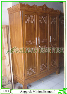 Lemari Pakaian Klender Anggrek Motif Lemari Pakaian Klender Anggrek Motif