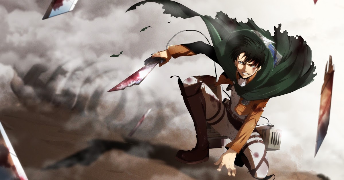Wallpaper Anime: levi attack on titan shingeki no kyojin anime hd