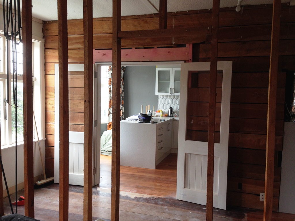 Mrs Cake DIY How to knock down a wall