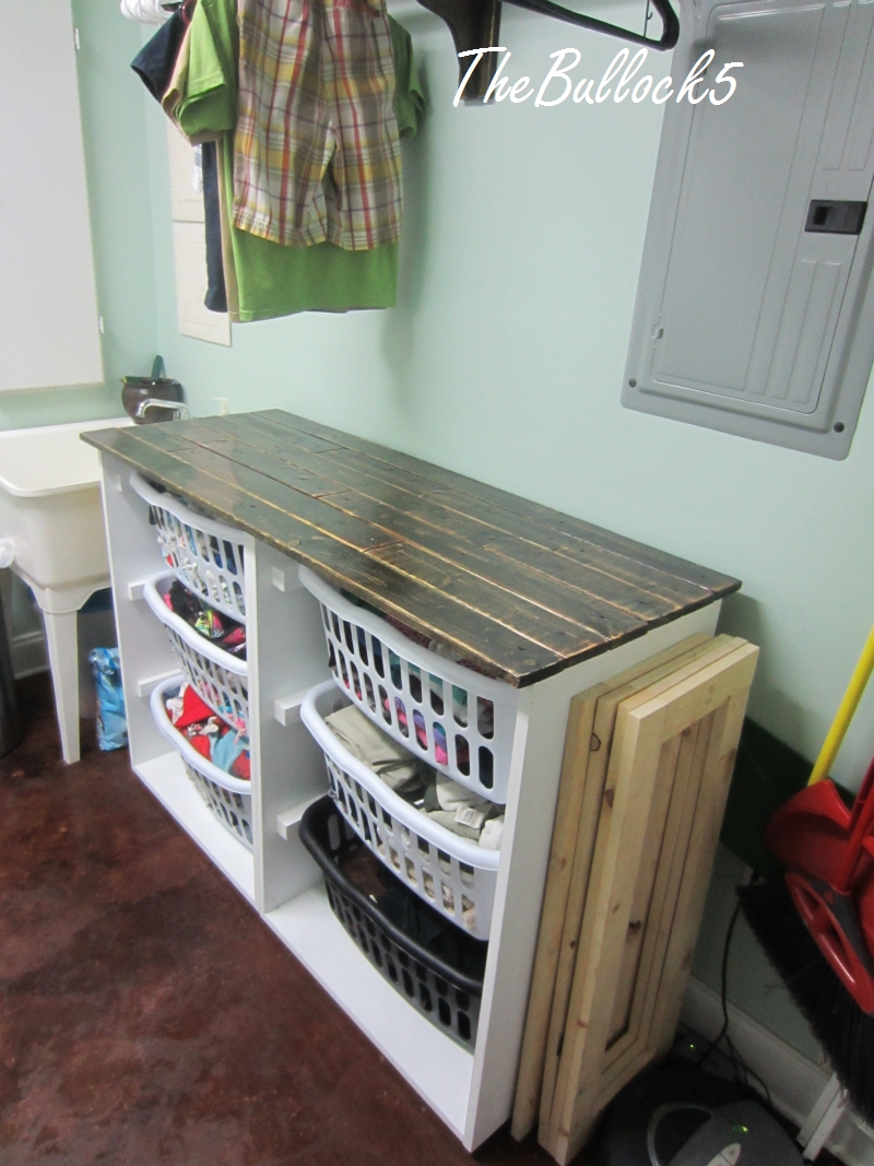 The Bullock 5 Laundry Room Dresser/Shelf
