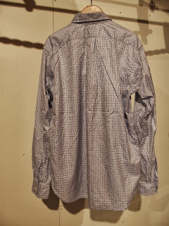 engineered garments 19th century BD shirt tattersall