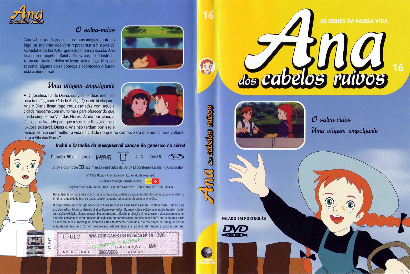 Ana dos Cabelos Ruivos Vol.1 A 25  PT-PT Ana+dos+Cabelos+Ruivos+-+Vol+16capa